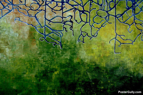 Wall Art, Earth Color Dark Artwork