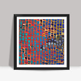 Segregation --- Abstract ---- Square Art Prints