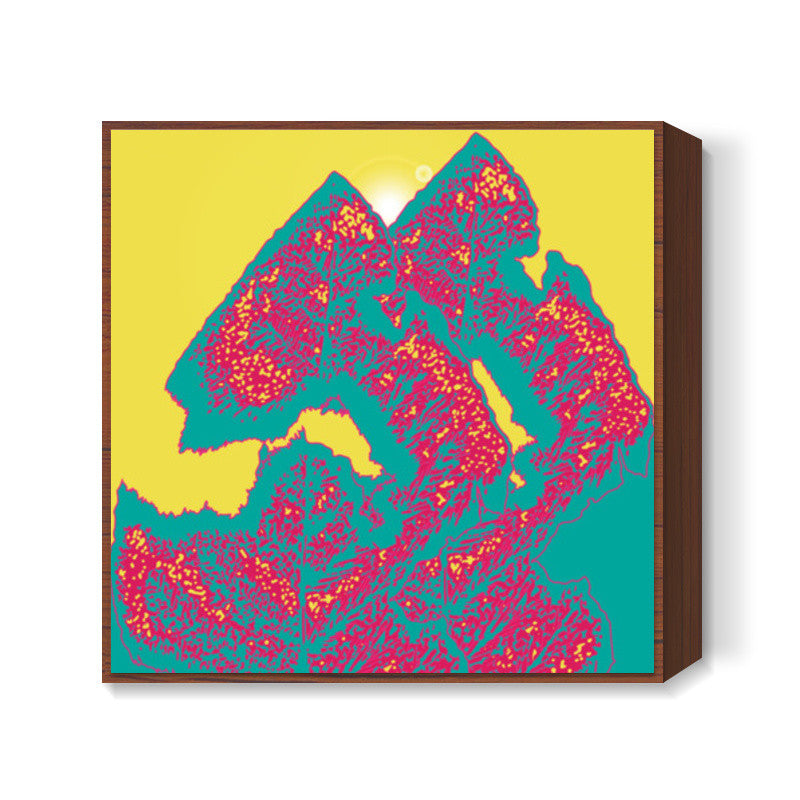 The Scent of decaying leaves ! Square Art Prints