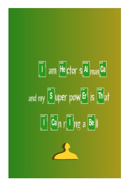 PosterGully Specials, What is your superpower : Breaking bad Wall Art