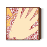 Henna Hands Square Art | Liu