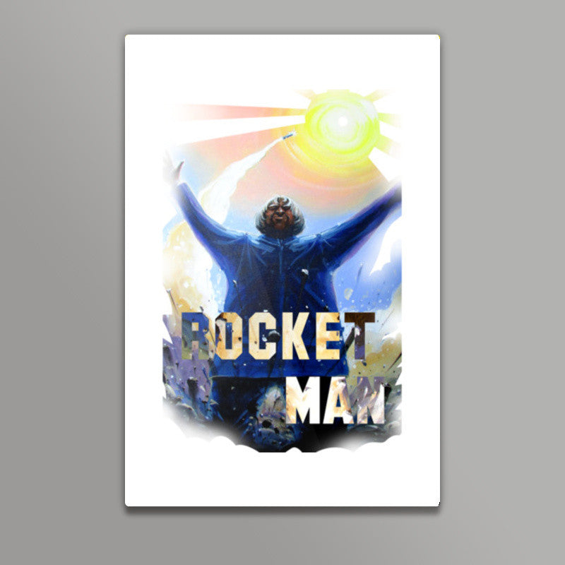 Indias Rocket Man Wall Art