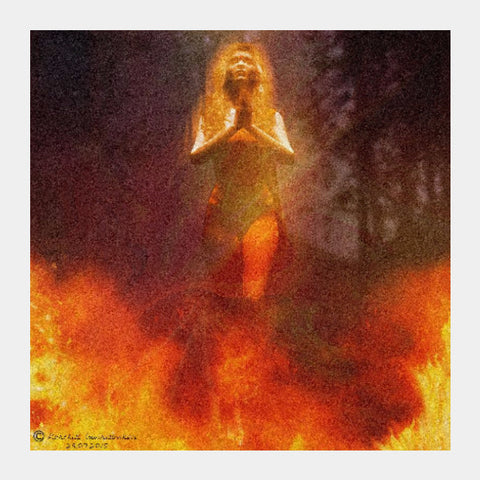 Square Art Prints, An ordeal of fire