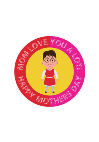 PosterGully Specials, Mom love you a lot! Wall Art
