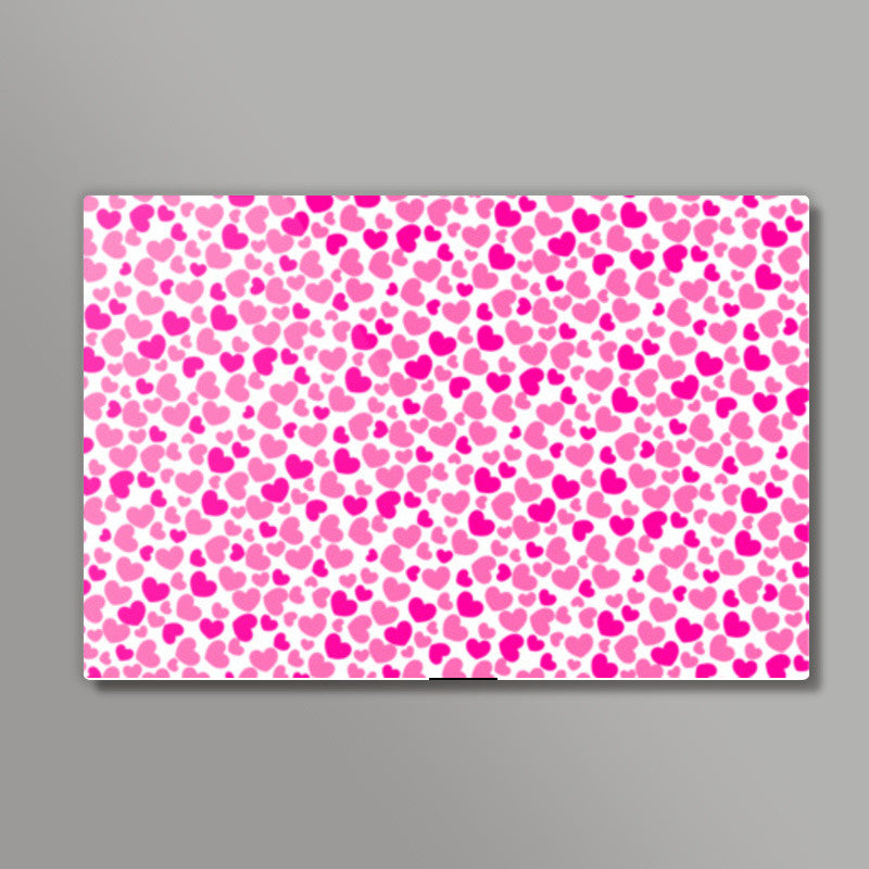 Pretty Pink Hearts Wall Art