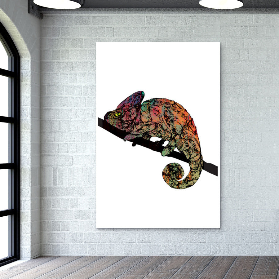 Chameleon Wall Art | Lotta Farber