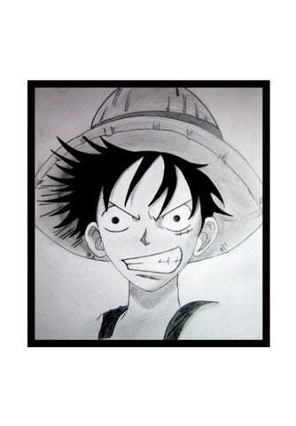 Wall Art, Luffy One Piece |Artist:Aastha, - PosterGully