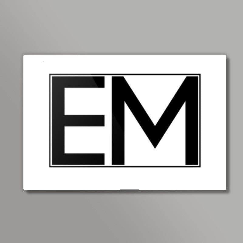EMINEM | EM | minimal Wall Art