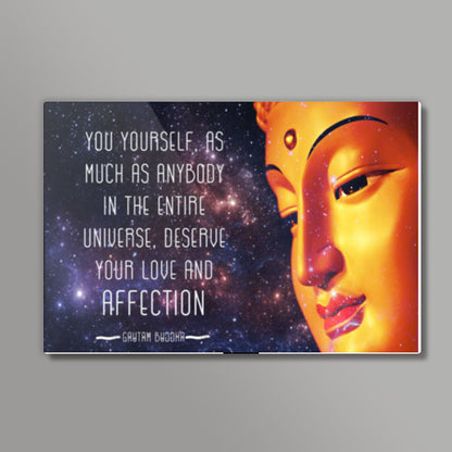 Buddha Quote about YOU Wall Art