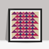 Triangles I Square Art Prints
