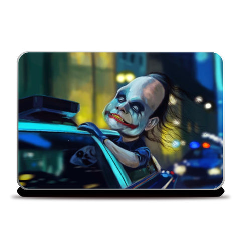 Laptop Skins, The Joker | Heath Ledger | The Dark Knight | Caricature Laptop Skin
