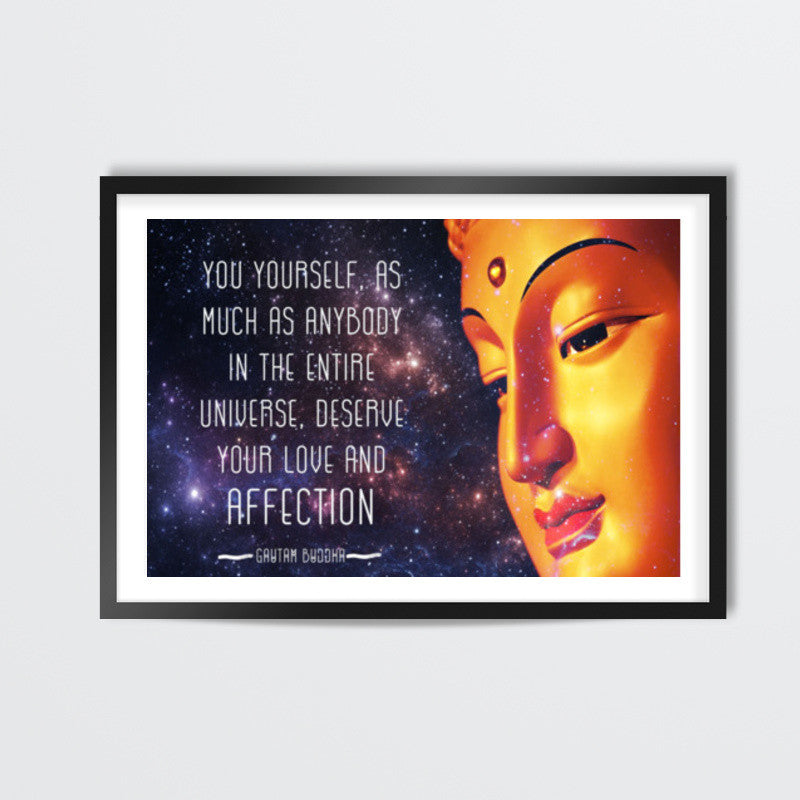 Buddha Quote about YOU Wall Art