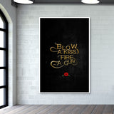 Blow A Kiss Wall Art