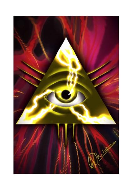 PosterGully Specials, Eye of Providence Wall Art