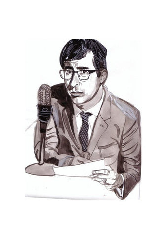 Wall Art, John Oliver believes in the power of comedy Wall Art