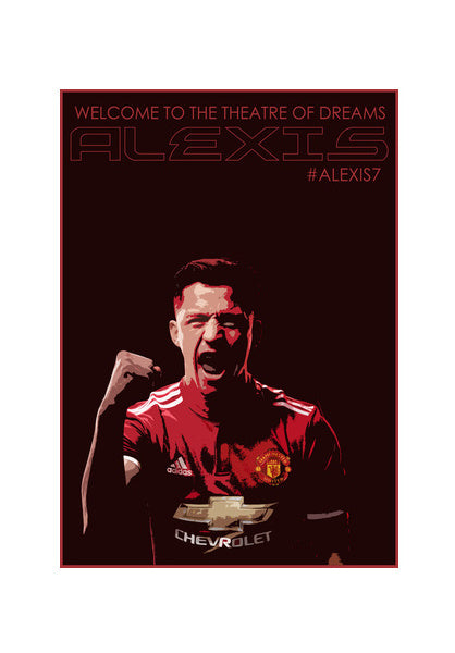 Alexis Sanchez  Wall Art