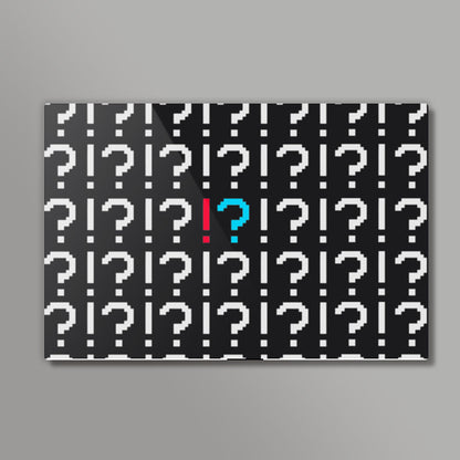 QUESTION EXCLAMATION Wall Art