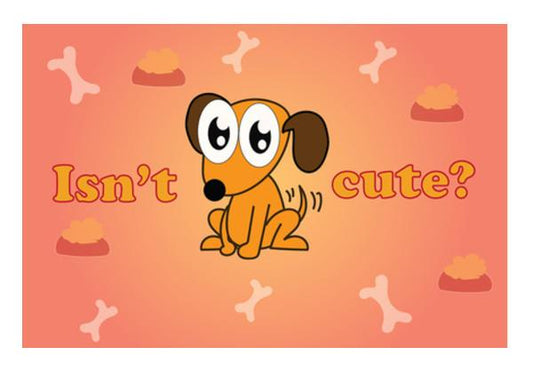 PosterGully Specials, cute dog Wall Art