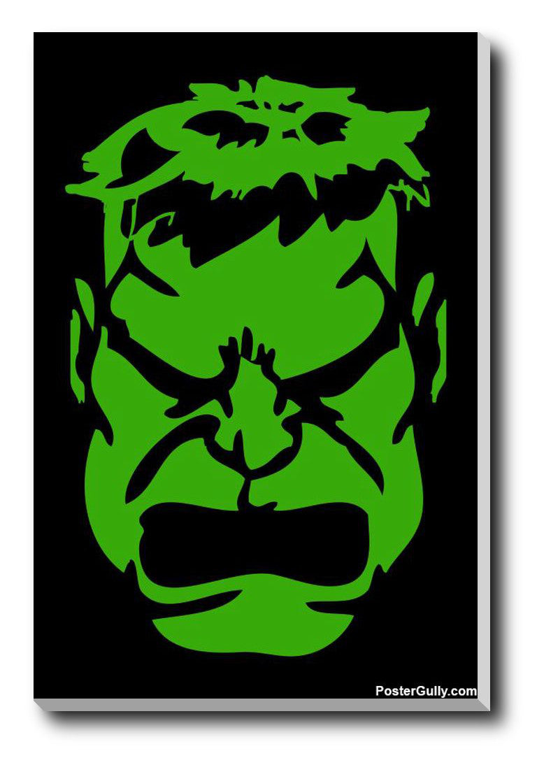 Wall Art, Hulk Minimal Artwork