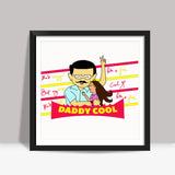 Fathers day Square Art Prints