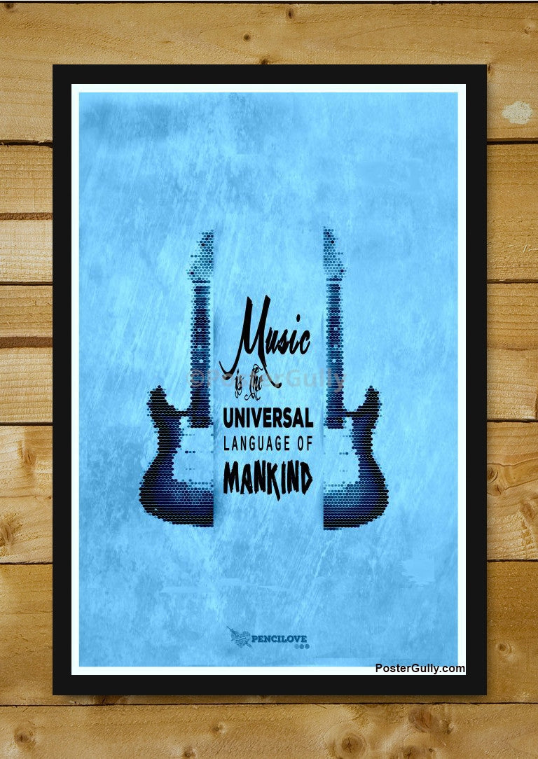 Brand New Designs, Guitar Music Blue Artwork