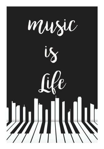 Music Is Life Wall Art