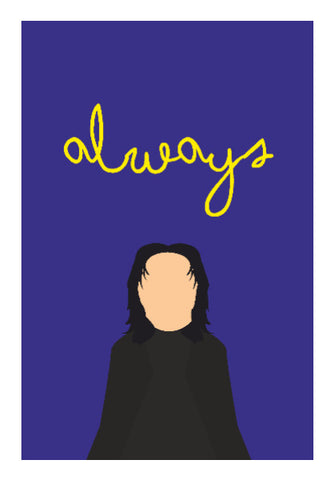 Wall Art, Severus Snape Always Poster | Dhwani Mankad, - PosterGully