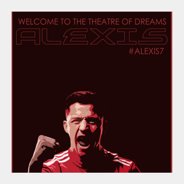 Alexis Sanchez Square Art Prints