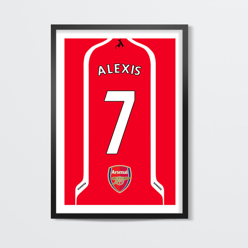 Arsenal Alexis Wall Art