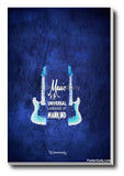 Brand New Designs, Guitar Music Dark Blue Artwork