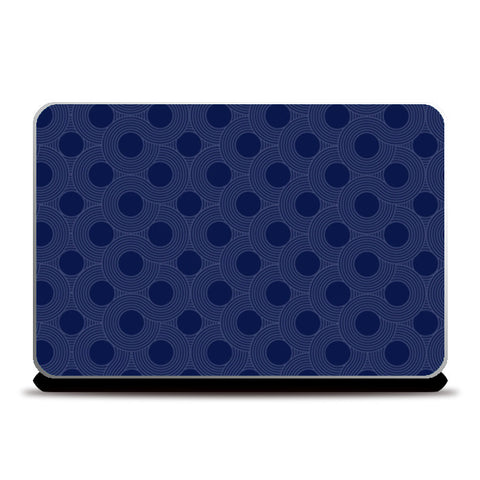 Blue Pattern Laptop Skins