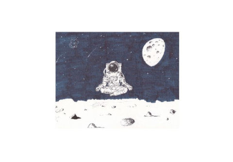 Wall Art, Meditating Yogi astronaut