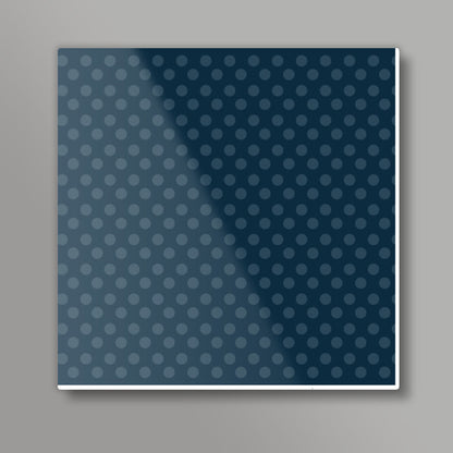 Blue Dots Square Art Prints