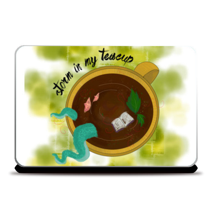Storm in my Teacup Laptop Skins
