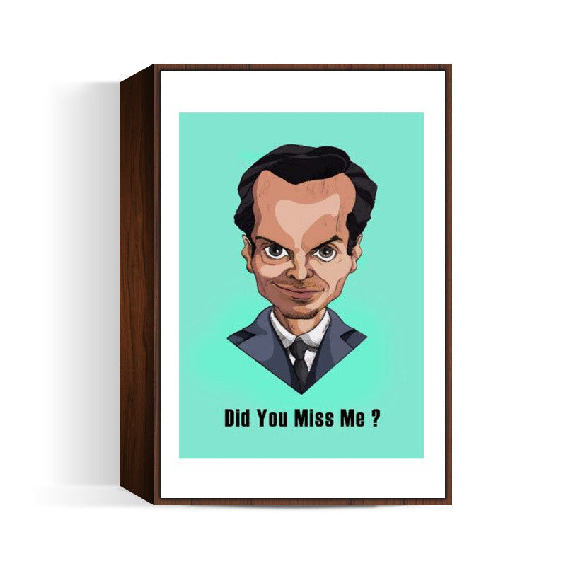 Sherlock : Moriarty Wall Art | Artist: Sayan Ghatak