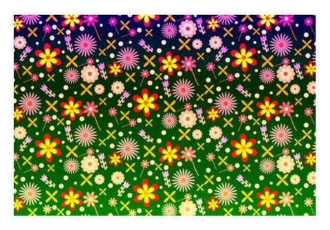 PosterGully Specials, Colorful Flowers Wall Art