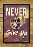 Brand New Designs, Never Give Up Artwork