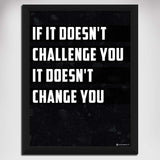 Gabambo, No Challenge No Change | By Gabambo, - PosterGully - 3