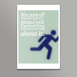 Office Safety Wall Art