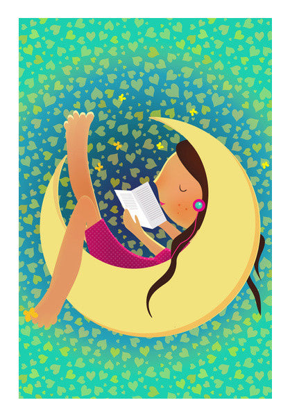 bookworm Wall Art – PosterGully