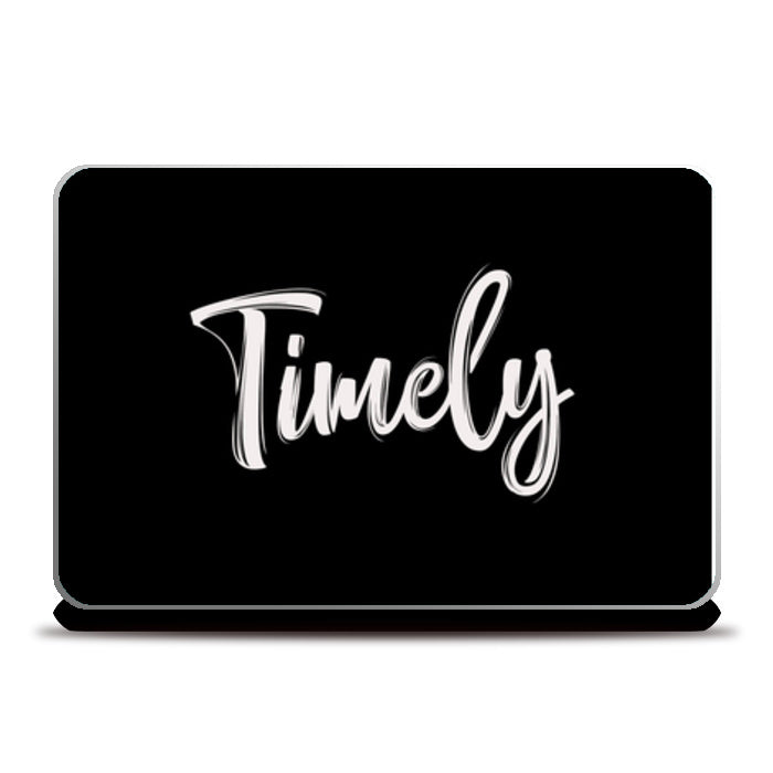 Timely Laptop Skins