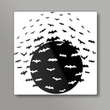 Deadly Bats Square Art Prints