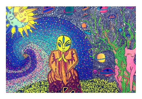 PosterGully Specials, Psylien Wall Art | Spiritual Psycho | PosterGully Specials, - PosterGully