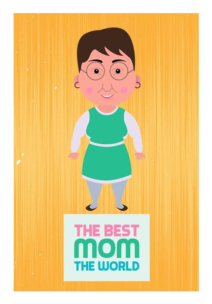 PosterGully Specials, Best Mom The World Wall Art