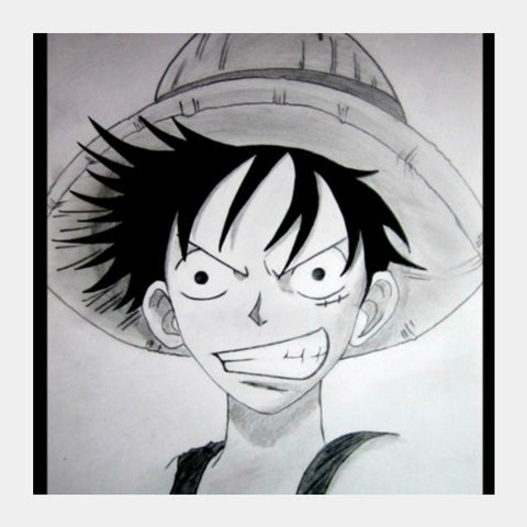 Square Art Prints, Luffy One Piece