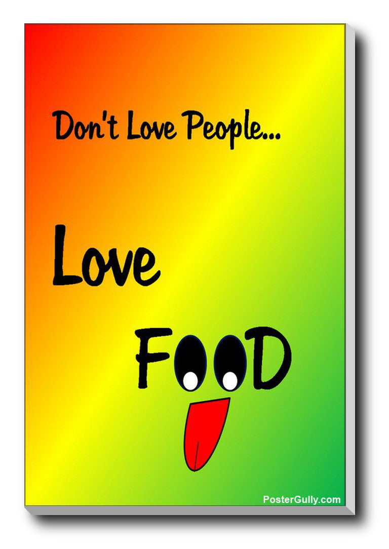 Wall Art, Love Food Artwork