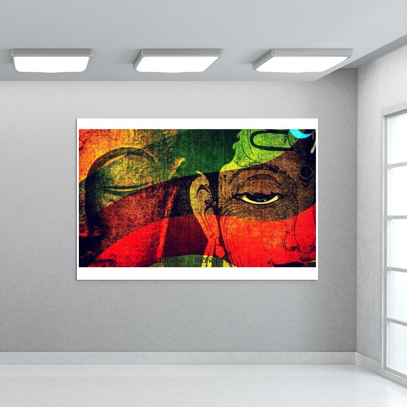 Buddha & Shiva Wall Art