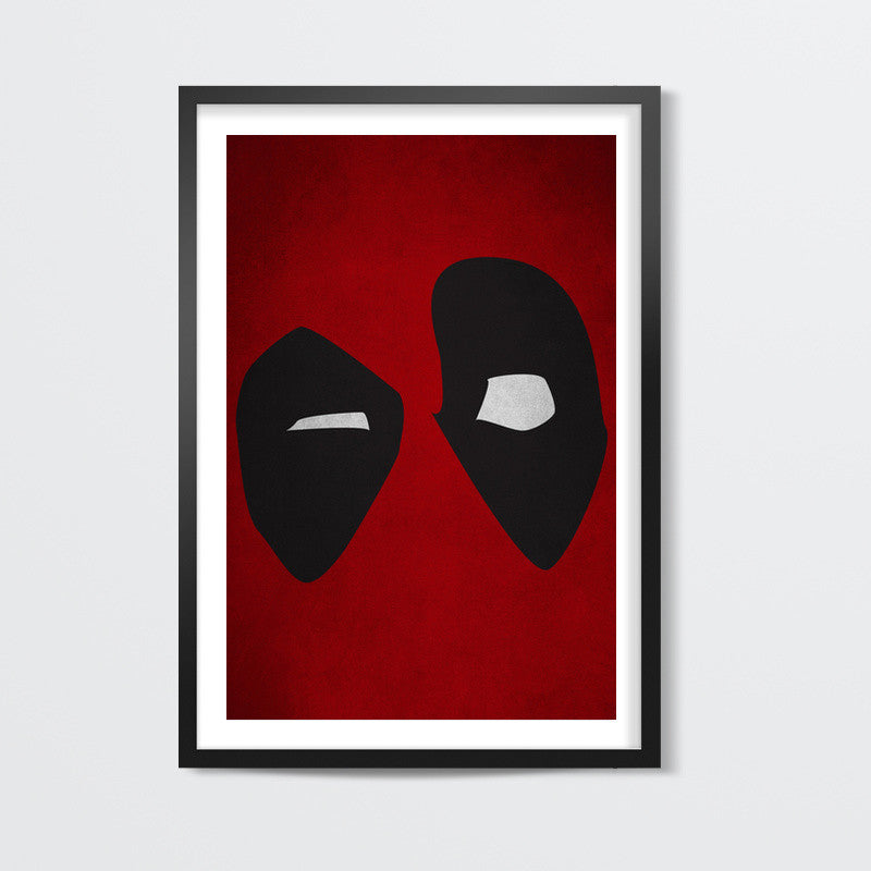 Deadpool Minimalist Wall Art