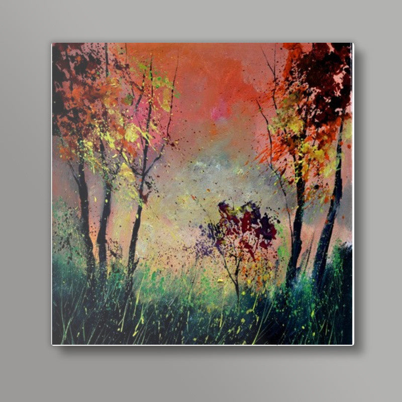 in the wood 56 Square Art Prints