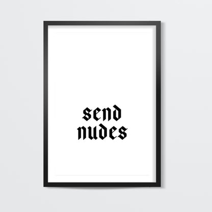 Send Nudes 2 Wall Art